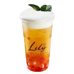 Jasmine Tea with Cheese Foam
