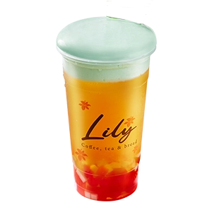 Oolong Tea with Matcha Foam