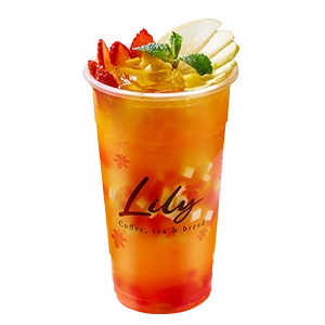 Fresh Tropical Fruit Tea