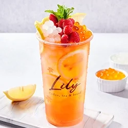 Honey rasperry lemon tea