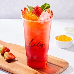 Strawberry jasmine tea